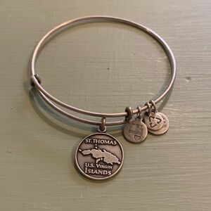 Alex and Ani Bracelet St. Thomas USVI Charm